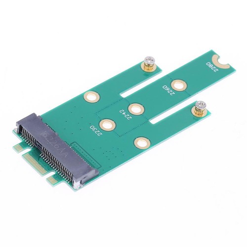 M.2 B + Key to mSATA Mini PCI-E SATA 3.0 SSD Male Converter Card ^FR - Bild 6 von 6