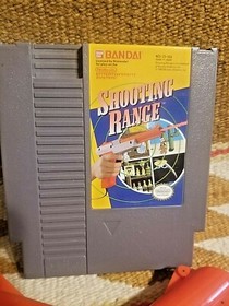 2 1985 NINTENDO ZAPPER GUNS NES 005 ORANGE + SHOOTING RANGE GAME ALL TEST WORKS