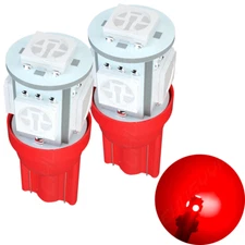 2x LED Parking Light Bulbs Set Red For Suzuki GSXR 600 750 2011-2018 2019 2020