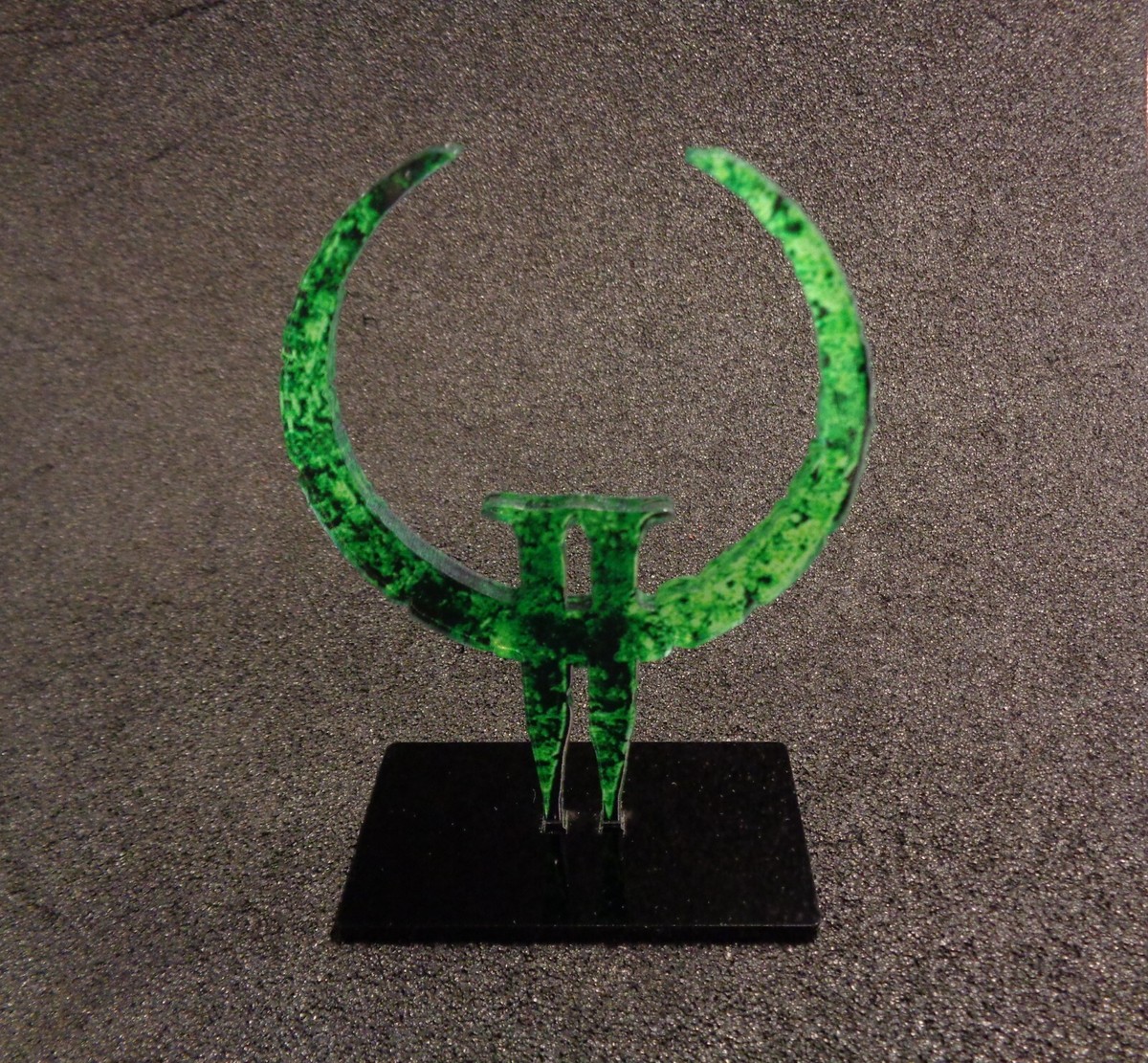 Quake 2 Quad Damage Display Stand Statue [930b] | eBay