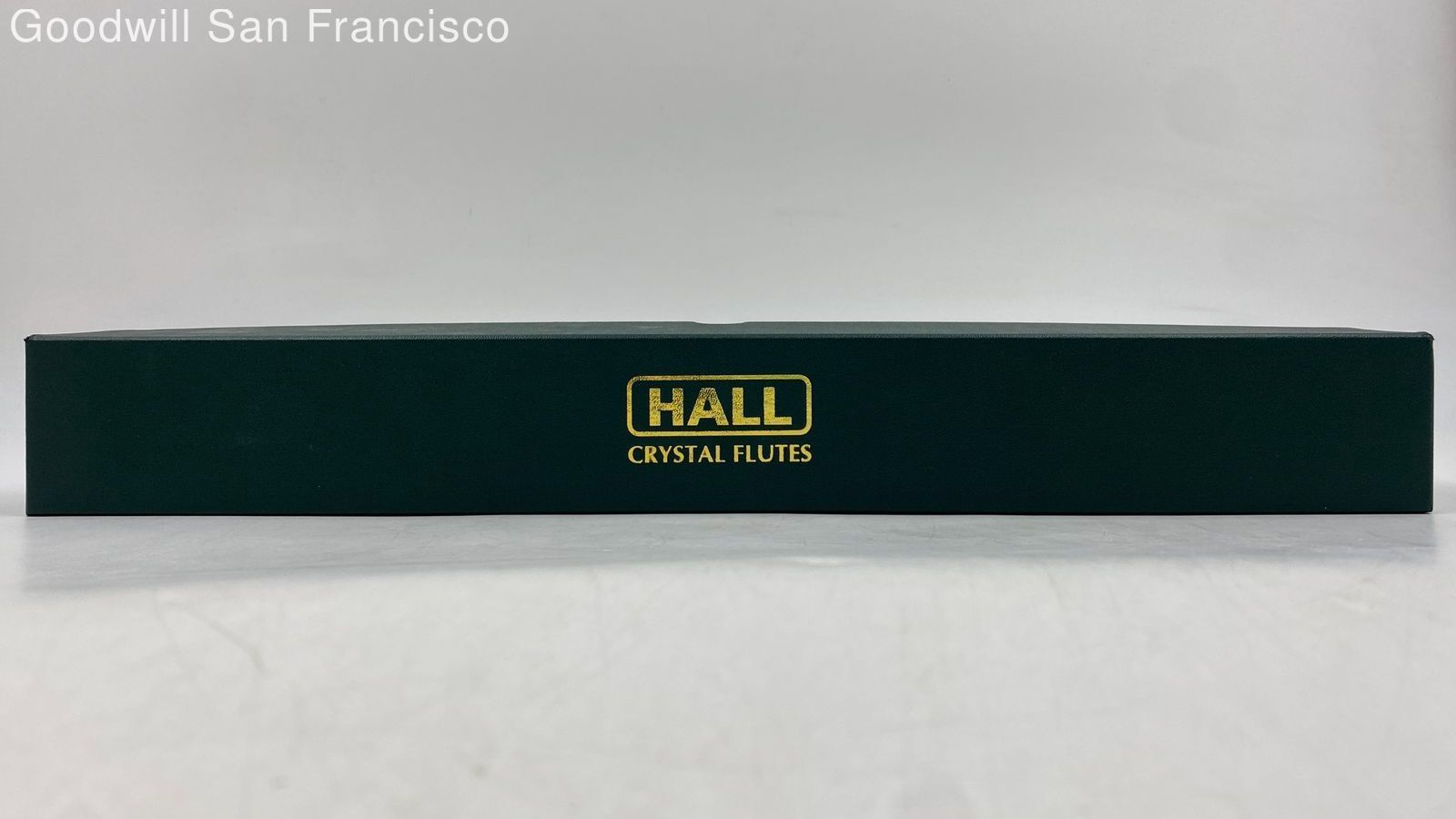 Hall Crystal Glass Flute 11704 Ivy Pattern Key Of G New In Original Box eBay