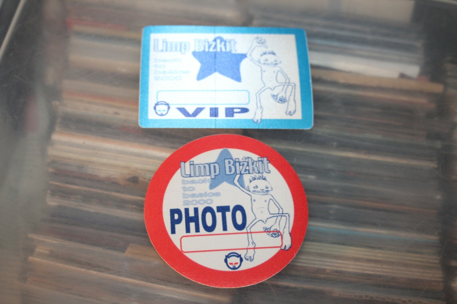 Limp Bizkit 2x Unused Backstage Pass Free Shipping Lot 0