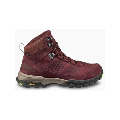 Vasque Talus AT Ultradry Hiking Shoes Womens Rum Raisin/Green Glow 7 -Open Box