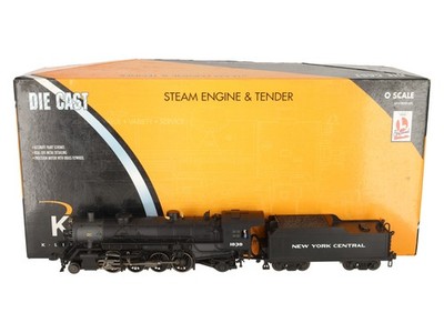 K-Line K3670-1838CC New York Central 2-8-2 Mikado Steam Loco & Tender #1838 TMCC