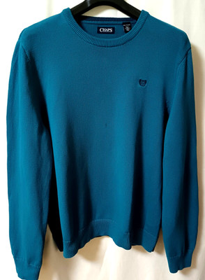 Pullover RALPH LAUREN CHAPS 100% Cotton Gr. XXL Lang - s. Maße unten
