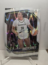 2025 Panini Prizm WNBA - Haley Jones #43 White Seismic Prizm - Wings - 2d