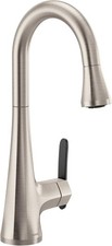 Moen S6235SRS Sinema 1-Handle Pulldown Kitchen Bar Faucet Spot Resist Stainless