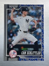 2026 Topps Series 1 Cam Schlittler TEAM LOGO BORDER RC #111 New York Yankees