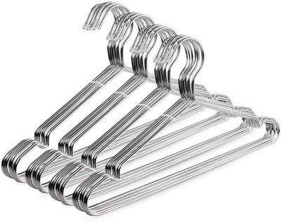 40 Pack Wire Coat Hangers Stainless Steel Heavy Duty Metal Clothes Suit Hanger