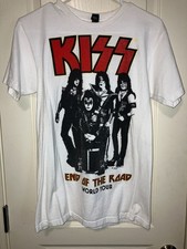 KISS END OF THE WORLD TOUR OFFICIAL LICENSED SHIRT, 2010 CONCERT TEE TOP