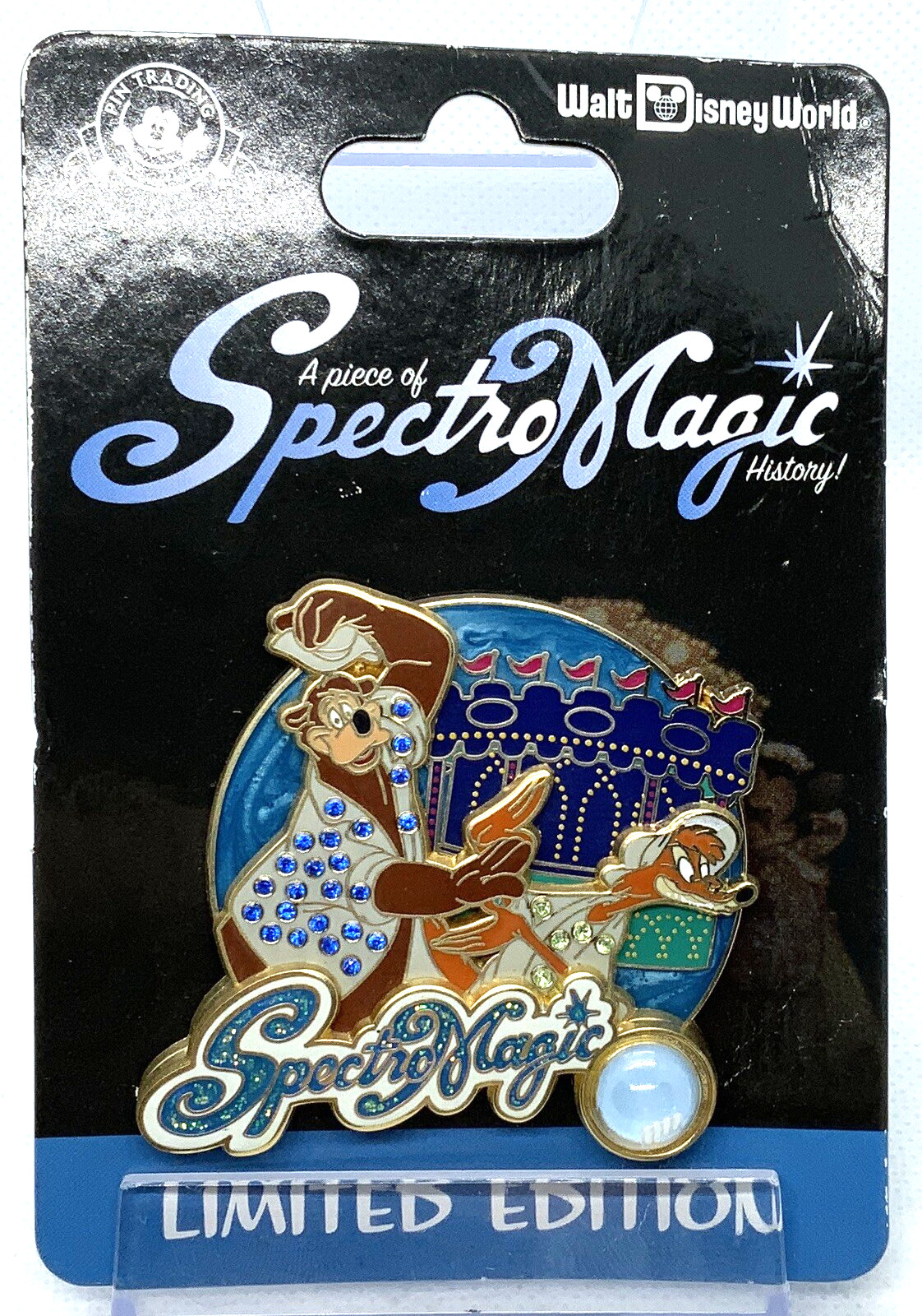 Disney 2014 A Piece Of Spectro Magic Parade History Splash Mountain LE 2500 Pin