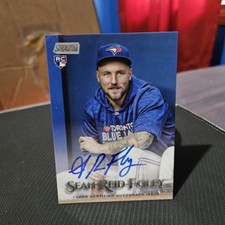 Autographed Sean Reid-Foley 2019 Stadium Club Rookie Card #SCA-SR. rookie card picture
