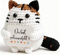 Katzen Dekofigur Pocket Hug GlüCksbringer Mutmacher Geschenk Gute Besserung