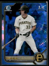 2022 Bowman Draft Sapphire Edition #BDC-157 Tres Gonzalez