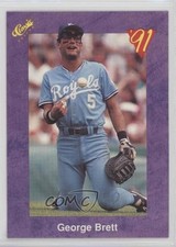 1991 Classic George Brett #137 HOF 5wg