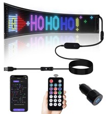 Bluetooth Programmable LED Car Window Sign 23x5