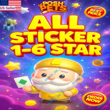 MOGO ALL Stickers 1-2-3-4-5-6 Stars ⚡️ MONO_GO FAST SEND ⚡️