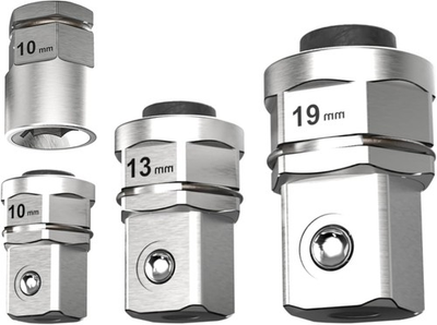 #ad #ad socket wrench adapters Ratcheting Wrench to Square Drive Adapter Set $18.04