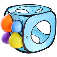 9 Sizes Balloon Szier Cube Box 4" - 12", 1 Count Pack of 1 , Blue