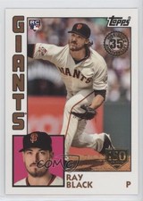 2019 Topps 1984 Baseball Rookies 150th Anniversary 12/150 Ray Black #84R-RBL 3q5