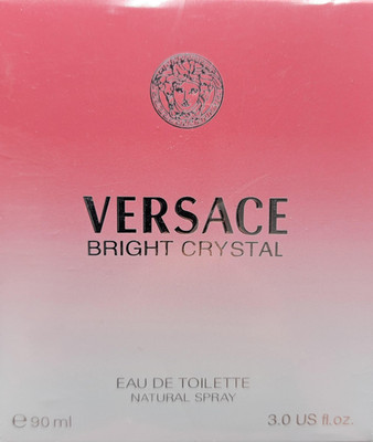 Versace Bright Crystal Womens EDT Eau De Toilette Spray 3.0oz 90ml Italy New