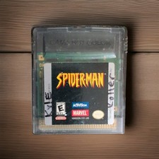 Spider-Man Nintendo Game Boy Color 1998 Tested Cartridge Spiderman Spider Man