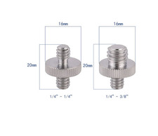 1/4 3/8 inch screw camerastative camera fastening screw