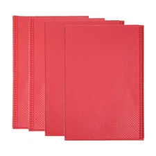 Miniature Roof Tiles PVC for Model Building Red Pack of 4,1:30/1:20