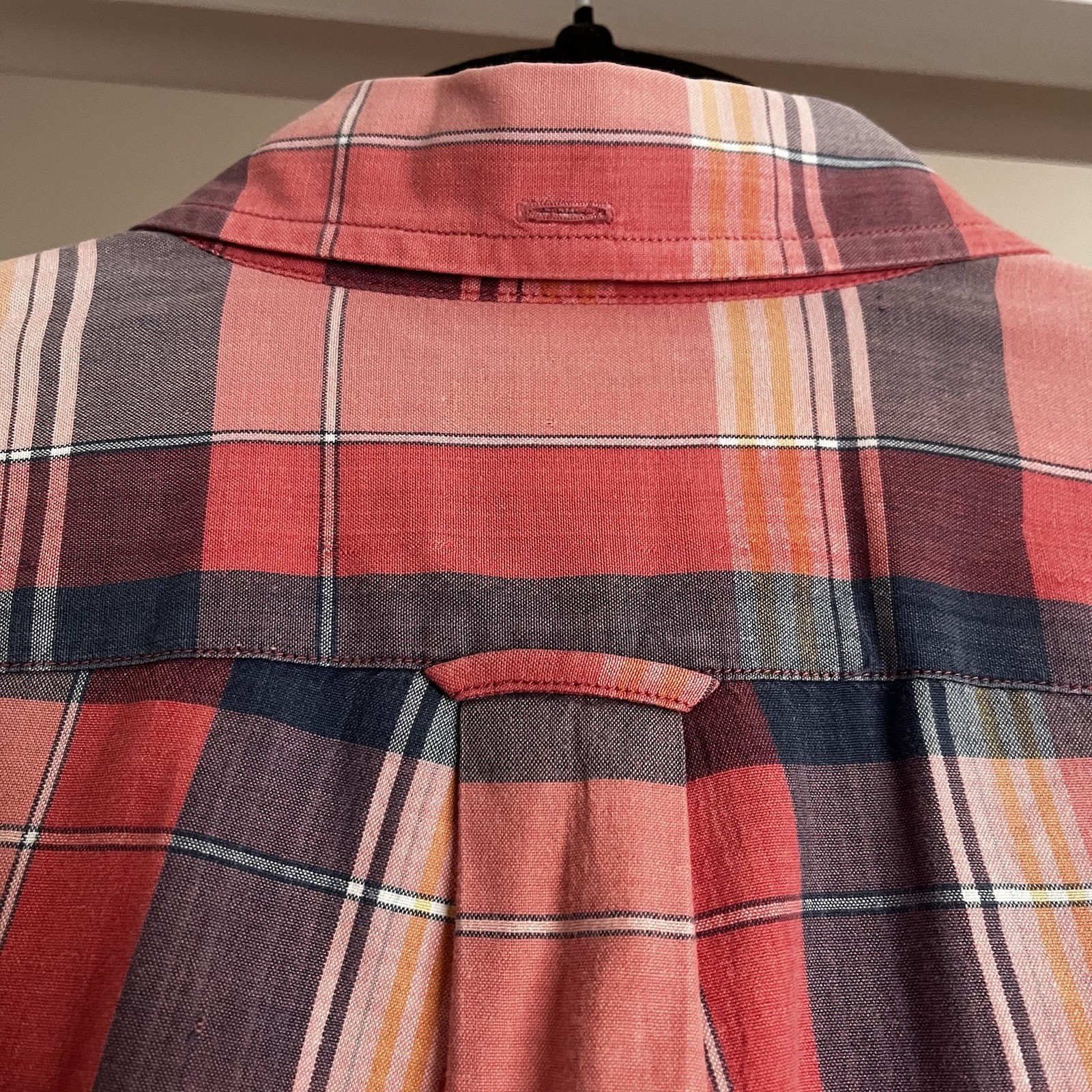 Faconnable Multi-Colored Plaid Button Down / Up S… - image 7