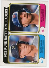 2023 Topps Heritage Aaron Judge Pete Alonso #203