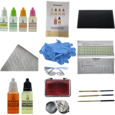 Gold Testing Kit 10k 14k 18k 22k Stone Ring Coin Bar Bullion Jewelry Acid Tester