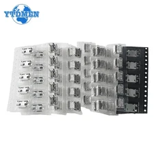 60PCS 5 Pin Socket Connector Micro USB Connectors Assortment 12 Models SMD DIP