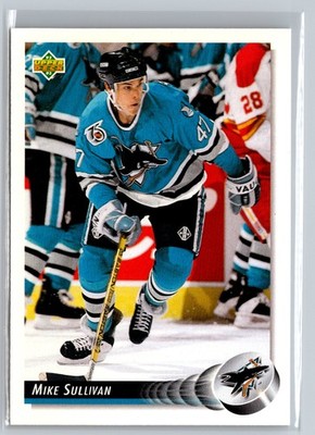 1992-93 Upper Deck #46 Mike Sullivan San Jose Sharks