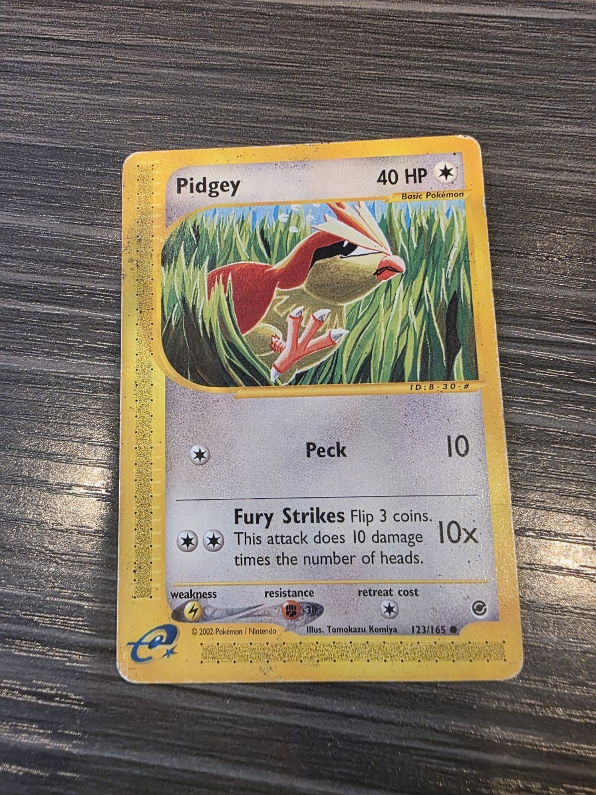 Pidgey 123/165 - Expedition - Pokemon Card - MP