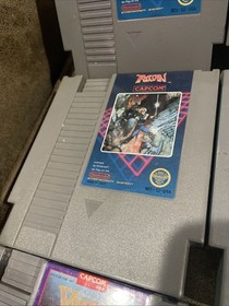 Capcom NES Game Lot -9 Gun smoke, 1942/43, Ghost And Goblins, Viper, Trojan,
