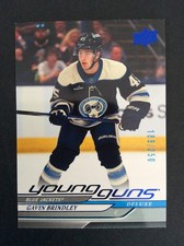 2024-25 Upper Deck Young Guns Deluxe Hockey Rookie #207 Gavin Brindley