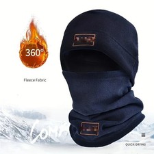 Winter Warm Outdoor Fleece Hat Scarf Thickened Autumn and Winter Men and Women