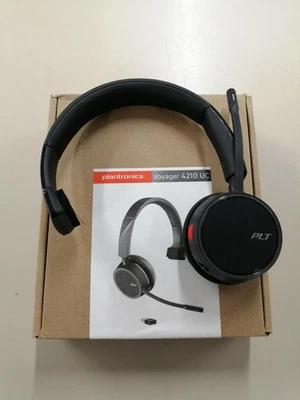 Plantronics Voyager 4210 UC Mono Auriculares Inalámbricos Negro Usado - Imagen 1 de 3