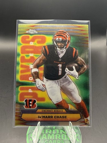 2025 Topps Chrome Ja'Marr Chase Refractor (RAW)