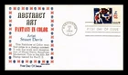 DR JIM STAMPS US COVER THE FINE ARTS FDC SCOTT 1259 STUART DAVIS KHOL KRAFT