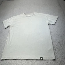 YoungLA Shirt Mens Large Gray Logo Crewneck Essential Jacked Tee Performance