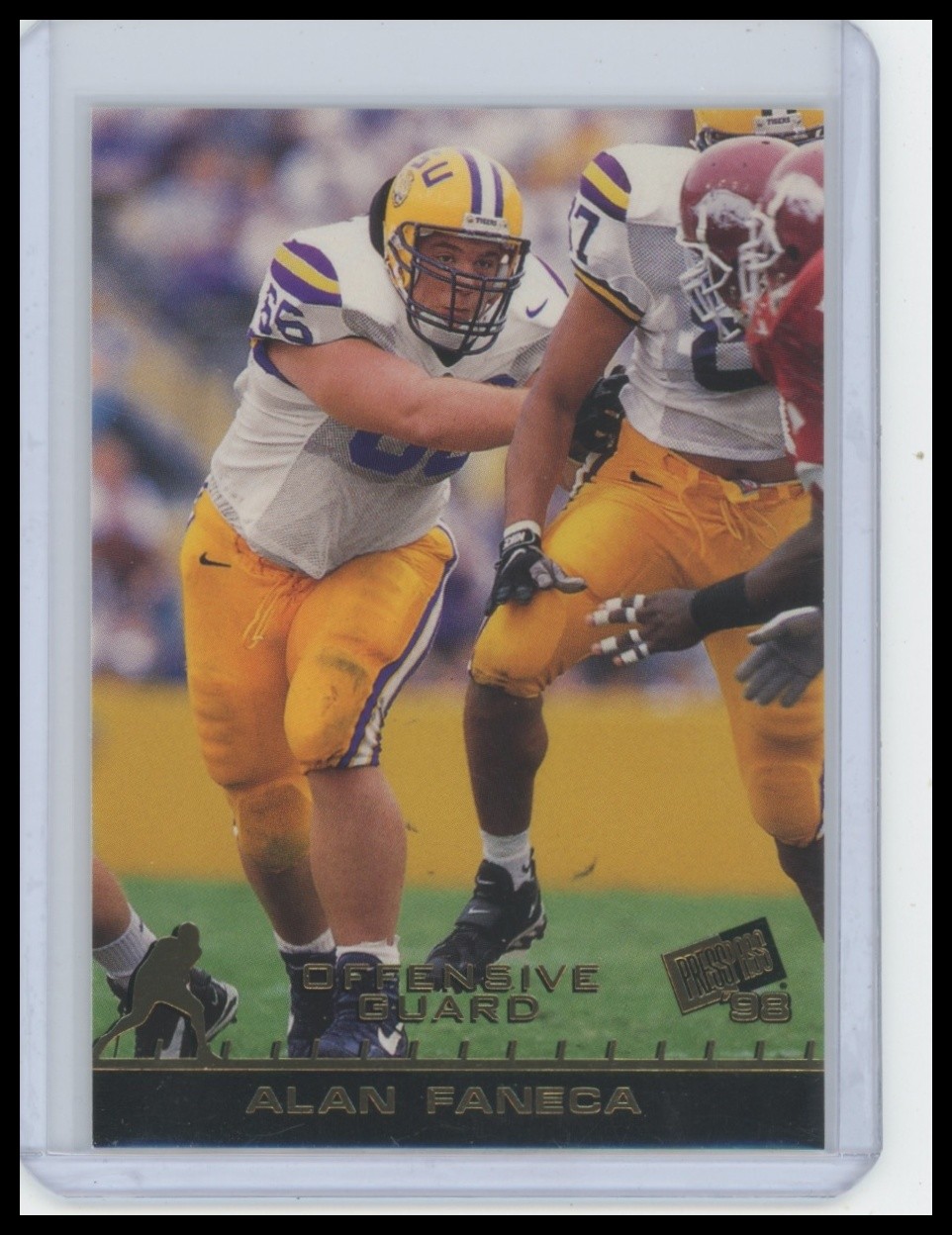 Alan Faneca Press Pass #45 Base