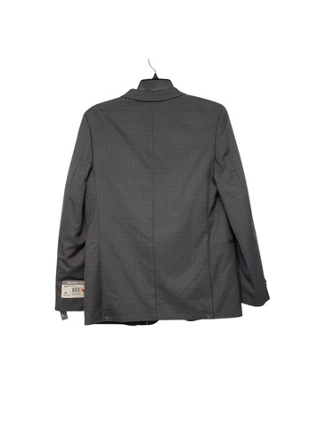 Michael Kors Big Boys Skinny fit 2 Piece Suit 18 R / 29.5 Waist Grey Plaid - Picture 3 of 5