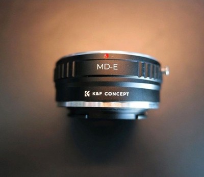 K+F Concept Adapter Minolta MD - MC Objektive an Sony E-Mount NEX/AIpha Kamera