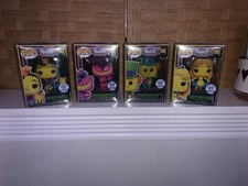 Funko Pop! Disney Alice in Wonderland Funko Shop Exclusive Black Light Set of 4