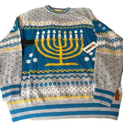 Tipsy Elves Menorah Sweater Size XXL NWT