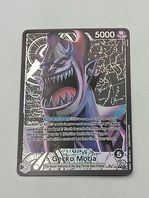 One Piece TCG Einzelkarte Gecko Moria Englisch NM