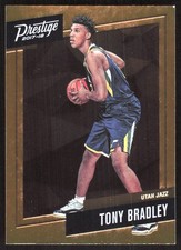 9690K 2017-18 Panini Prestige #27 Tony Bradley Micro Etch Rookies Orange