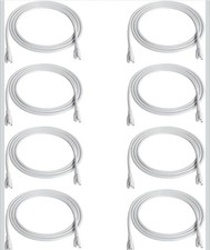 GOCuces T5 T8 Extension Cords,10ft Lamp Connecting Wires,3-Prong Power Cables...