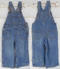 Genuine Kids From Oshkosh Est 2003 Bib Overall 24M Medium Wash Denim Jeans
